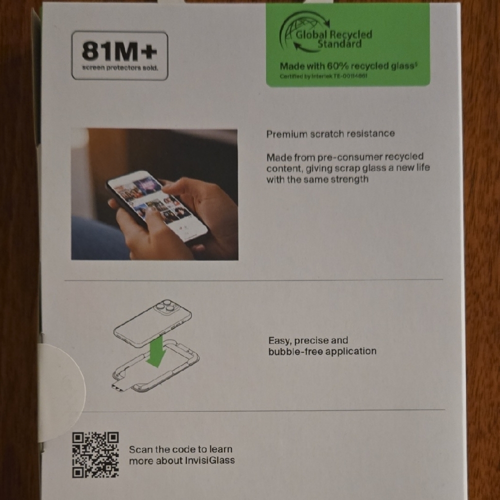 Belkin SCREENFORCE InvisiGlass Screen Protector - Picture 6 of 10